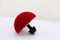 Red Flocked Round Puppet Nose - 40mm